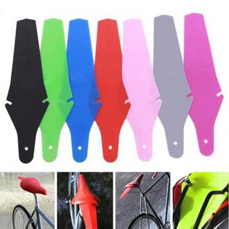 Ultralight Bike Fender Verwijderbare Universele Plastic Mountain Fiets Spatbord Voor Mtb Fietsen Fiets Onderdelen wit