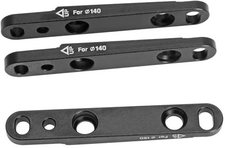 Ultralight Front Disc Brake Adapter Road Bicycle Disc Brake Flat Mount Post Mount Adapter For 140mm 160mm