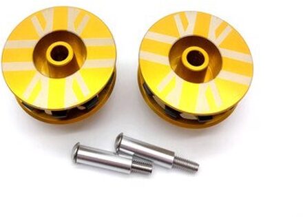 Ultralight Single Speed/2 Snelheden/3 Snelheden Fiets Achterderailleur Spanner Voor Brompton Vouwfiets goud 1 paar