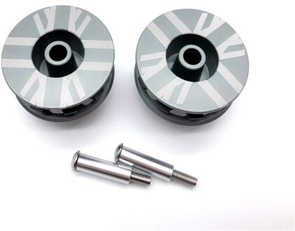 Ultralight Single Speed/2 Snelheden/3 Snelheden Fiets Achterderailleur Spanner Voor Brompton Vouwfiets grijs 1 paar