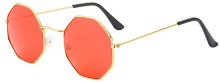 Ultralight Vrouwen Zonnebril Vrouwen Classic Vintage Pilot Zonnebril Gradiënt Drive Zonnebril Oculos rood