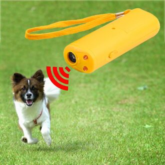 Ultrasone Dog Repeller Training Device Anti Barking Stop Bark Ultrasone Huisdier Repeller Drive Weg De Vicieuze Hond