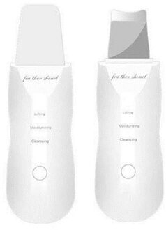 Ultrasone Gezicht Cleaning Huid Scrubber Facial Cleaner Skin Peeling Mee-eter Verwijderen Pore Cleaner Gezicht Scrubber Cleaner Gereedschap geen doos