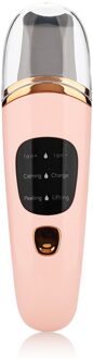Ultrasone Gezicht Cleaning Huid Scrubber Facial Cleaner Skin Peeling Mee-eter Verwijderen Pore Cleaner Gezicht Scrubber roze nee Carton