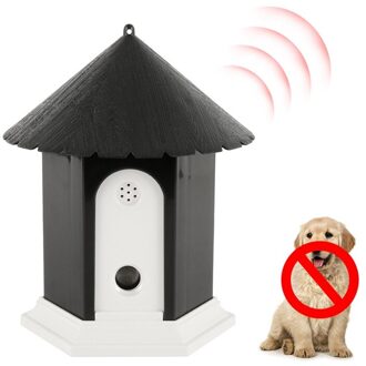 Ultrasone Hond Repeller Geen Schors Indoor & Outdoor Waterdichte Dog Training Anti Barking Apparaat Honden Huisdieren Accessoires Huis Vormige