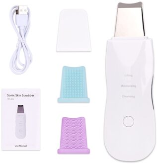 Ultrasone Huid Scrubber Diepe Gezicht Reiniging Lift Machine Peeling Schop Facial Pore Cleaner Gezicht Huid Scrubber Lift Machine vibration type