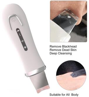 Ultrasone Huid Scrubber Elektrische Mee-eter Verwijderen Instrument Ion Introductie Reiniging Poriën En Dode Huid Schoonheid Apparaat