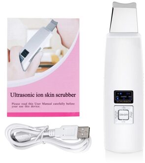 Ultrasone Huid Scrubber Gezicht Porie Reiniging Machine Peeling Schop Facial Pore Cleaner Gezicht Huid Scrubber Lift Machine