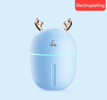 Ultrasone Luchtbevochtiger Thuis Auto Twee-In-een 300Ml Dikke Mist 3 In 1 Leuke Fawn Oranje