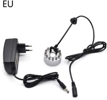 Ultrasone Mist Maker Generator Fogger Vernevelaar Water Fontein Vijver 12 Led Verstuiver Luchtbevochtiger Us/Uk/Eu/au Plug EU plug