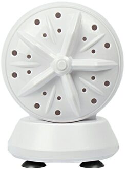Ultrasone Twee-In-een Wasmachine Twin Turbo Bubble Wasmachine Usb Oplaadbare Mini Wasmachine A-stijl four-speed