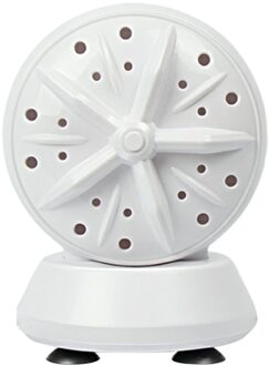 Ultrasone Twee-In-een Wasmachine Twin Turbo Bubble Wasmachine Usb Oplaadbare Mini Wasmachine