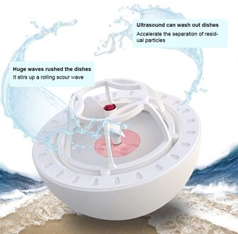 Ultrasone Vaatwasser Mini Usb Opladen Automatische Multifunctionele Cleaner Lui Schotel Smart Vaatwassers Voor Home Kitchen Gebruik