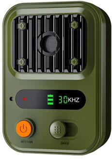 Ultrasonic Dog Repeller Dog Bark Deterrent Devices Waterproof Rechargeable Portable Three Modes Multifunctional Anti-Noise Anti-Barking Pet Dog Trainer Barking Silencer Indoor & Outdoor