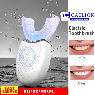 ultrasonic electric toothbrush 360 nano silicone u shaped oclean x pro automatic usb rechargeable wireless teethbrush children
