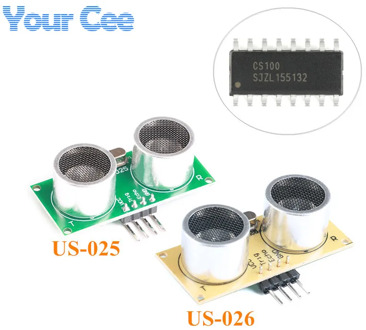 Ultrasonic Ranging Module Distance Sensor Distance Measuring Ultrasonic Detector Ranging CS100 US-025 US-026 Replace HC-SR04