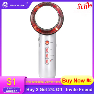 Ultrasound Cavitation EMS Body Face Massager Slimming Loss Weight Anti Cellulite Fat Burning RF Infrared Ultrasonic Therapy