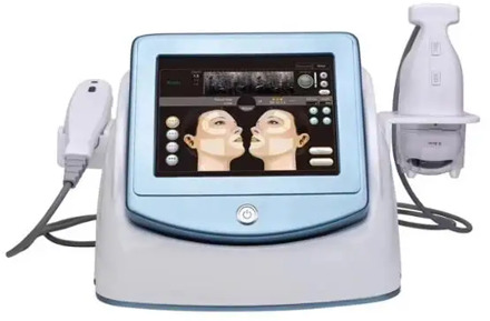 Ultrasound liposonic 2 in 1 hifu skin tightening anti-wrinkle machine body sliming device
