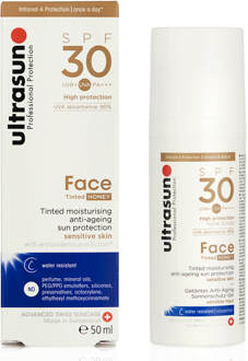 Ultrasun Face Tinted zonnebrandcrème SPF 30 - 50 ml - 000