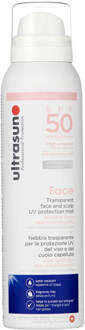 Ultrasun UV Gezichts- en Hoofdhuidnevel SPF50 150 ml