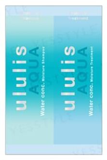 ululis AQUA Water Conc Moisture Shampoo & Treatment Trial Set 10ml+10g