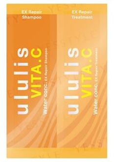 ululis Vita.C Water Conc EX Repair Shampoo & Treatment Trial Set 10ml x 2