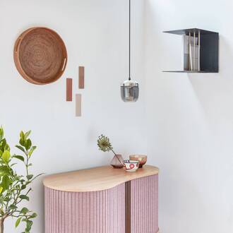 UMAGE Acorn hanglamp 1 lampje rookgrijs staal rookgrijs, staal