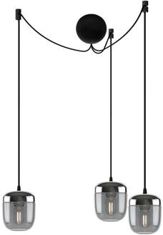 UMAGE Acorn hanglamp 3 lampje rookgrijs staal rookgrijs, staal