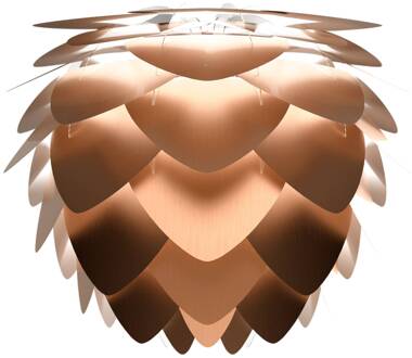 UMAGE Aluvia medium hanglamp brons/wit geborsteld brons, wit