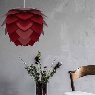 UMAGE Aluvia Medium hanglamp ruby red - met koordset wit - Ø 59 cm Rood