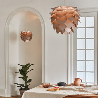 UMAGE Aluvia Medium lampenkap brushed bronze - Ø 59 cm Bruin