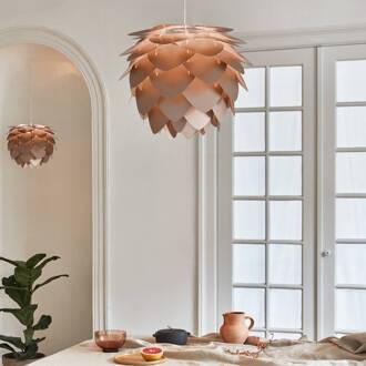 UMAGE Aluvia mini hanglamp brons geborsteld brons, wit