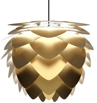 UMAGE Aluvia mini hanglamp geborsteld messing geborsteld messing, zwart