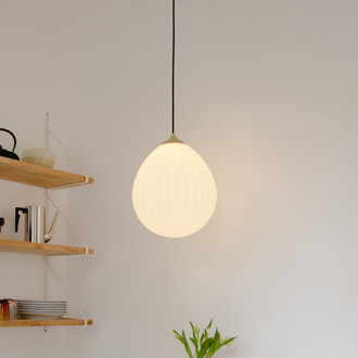 UMAGE Around the world lampenkap large - Brushed brass Goud