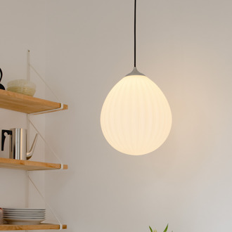 UMAGE Around the world lampenkap large - brushed steel Grijs