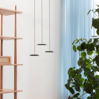 UMAGE Asteria MicroV2 hanglamp dimbaar antraciet antraciet, messing