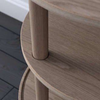 UMAGE Audacious cabinet - wooden base Bruin