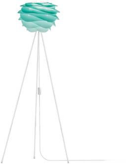 UMAGE Carmina Mini vloerlamp turquoise/tripod wit turquoise, wit