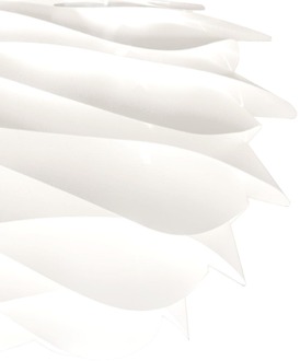 UMAGE Carmina Mini vloerlamp white - met vloer tripod wit - Ø 32 cm