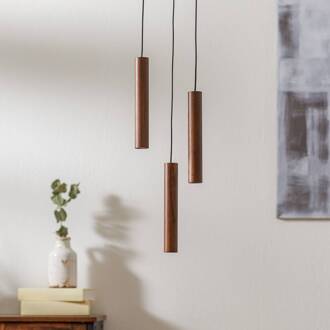 UMAGE Chimes Cluster 3 hanglamp eiken donker