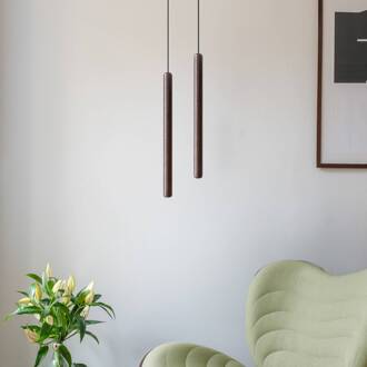 UMAGE Chimes Tall LED hanglamp eiken donker