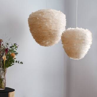UMAGE Eos Evia medium hanglamp lichtbruin/wit