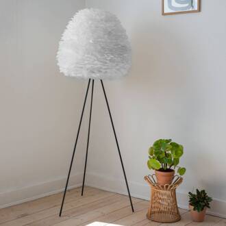 UMAGE Eos Evia medium vloerlamp wit/tripod zwart zwart, wit