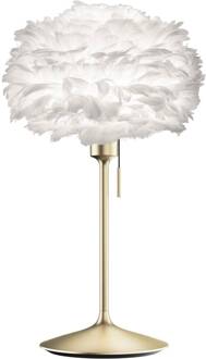 UMAGE Eos mini tafellamp wit/messing messing, wit