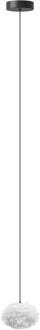UMAGE Eos Nano hanglamp, wit, 1-lamp wit, zwart
