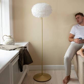 UMAGE Eos vloerlamp medium messing/wit messing, wit