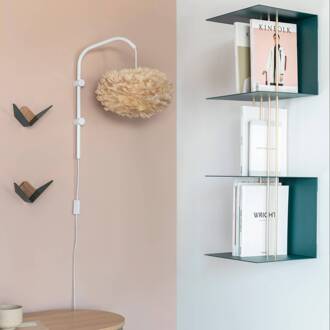 UMAGE Eos wandlamp Willow wit/lichtbruin wit, lichtbruin