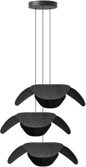 UMAGE Forget Me Not large hanger 3-lamps eik zwart eiken zwart, wit