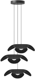 UMAGE Forget Me Not medium hanglamp 3-lamps eiken zwart eiken zwart, wit