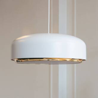 UMAGE Hazel Medium hanglamp, wit, Ø 40 cm wit, messing